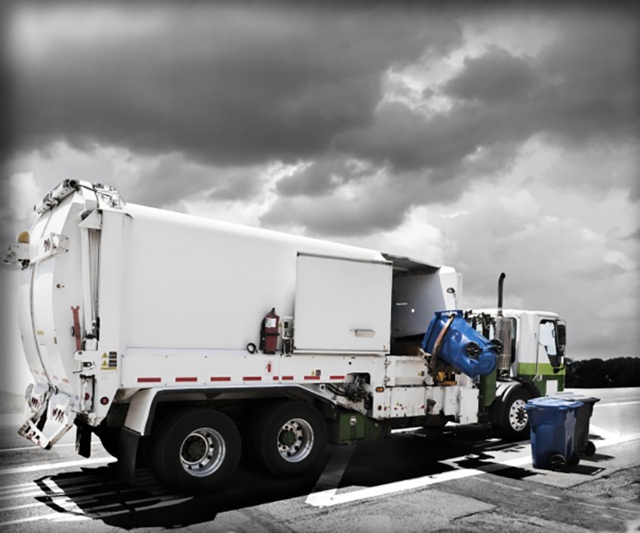 Control de recolección de contenedores de residuos en camiones recolectores