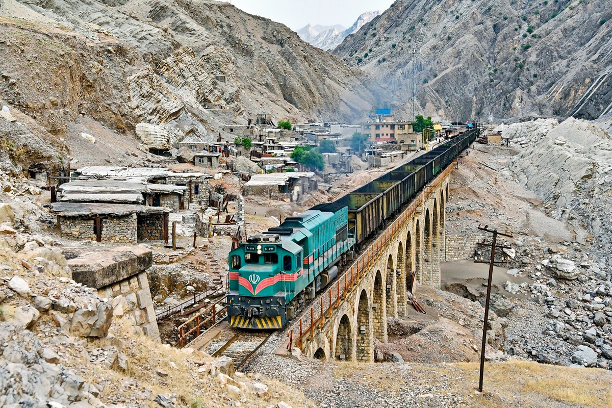 Locomotora de tren de Irak