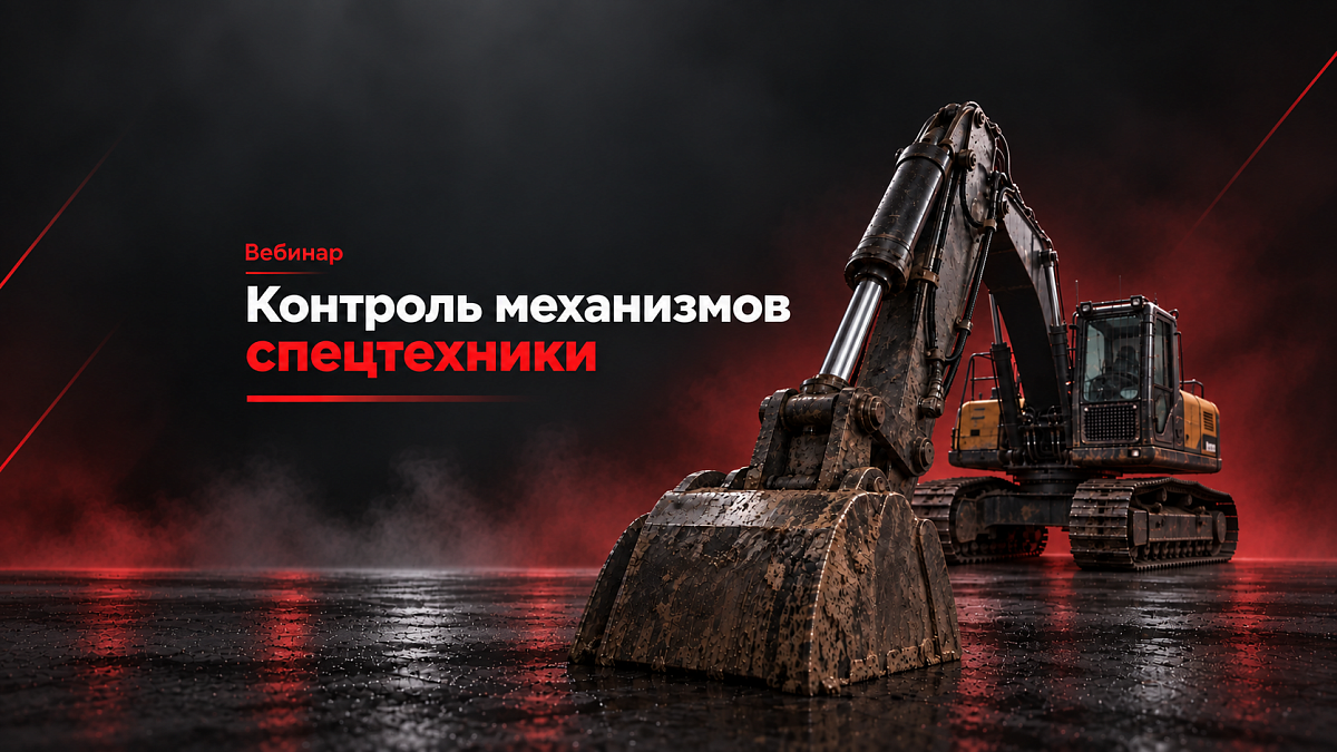 Вебинар о контроле механизмов спецтехники с Escort DU-BLE